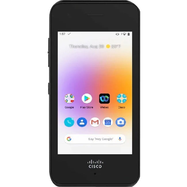 Cisco CP-840S-K9= Wireless Phone 840S with Barcode Scanner, Wi-Fi, Android 10, IP65, Phone and Battery