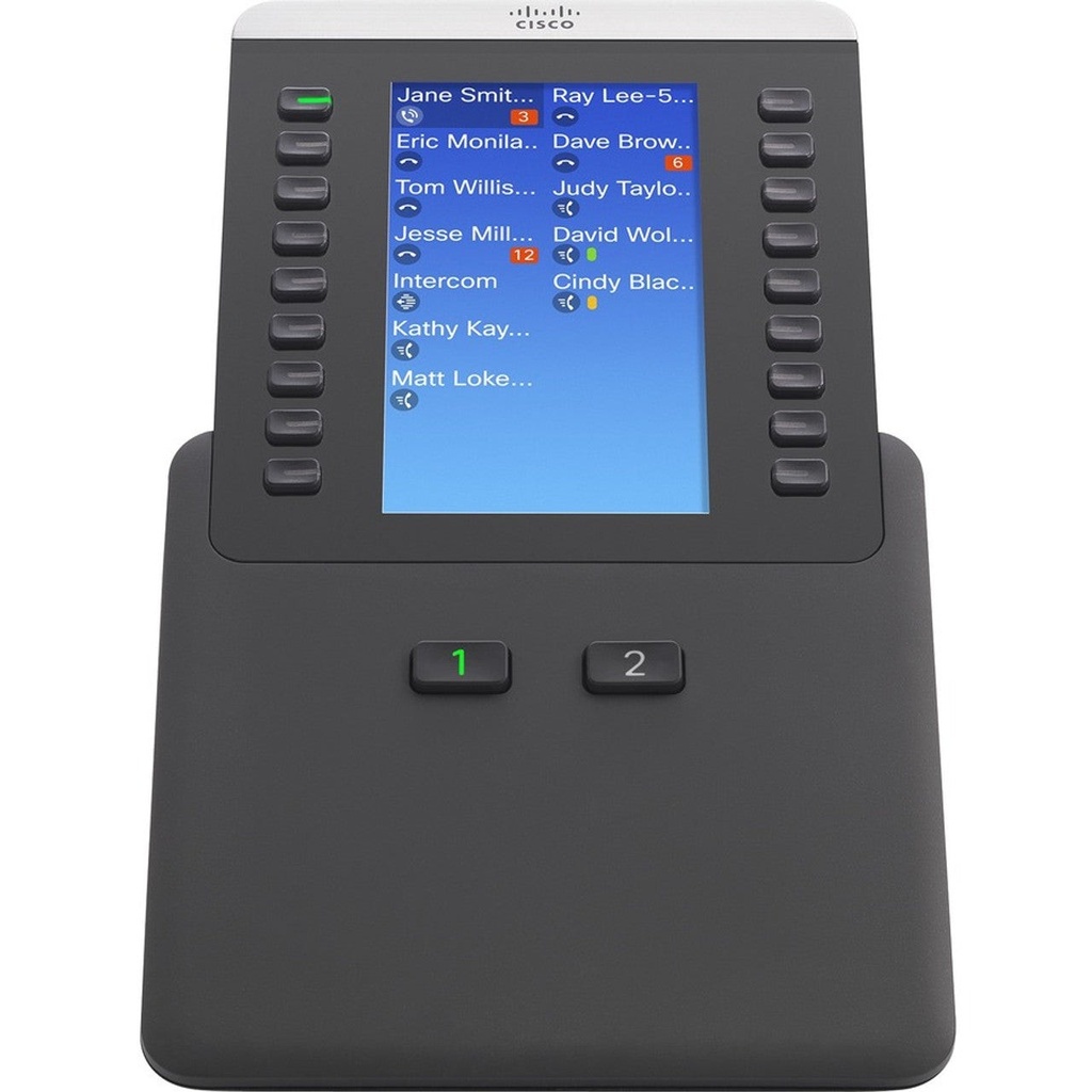 Cisco CP-8800-V-KEM-3PC= IP Phone 8800 Video Key Expansion Module, 28 Buttons, MPP
