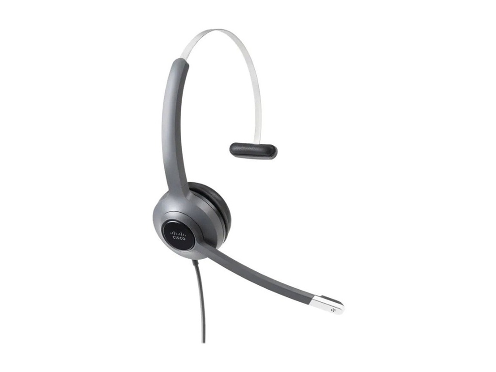 Cisco CP-HS-W-521-USBC Headset 521 Wired Single-Ear, 3.5 mm Connector with USB-C Adapter