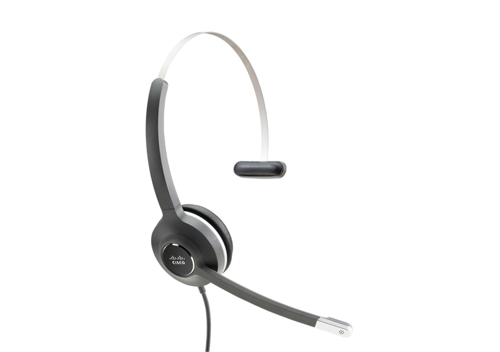 Cisco CP-HS-W-531-RJ= Headset 531, Wired Single, Quick Disconnect, Coiled RJ Cable