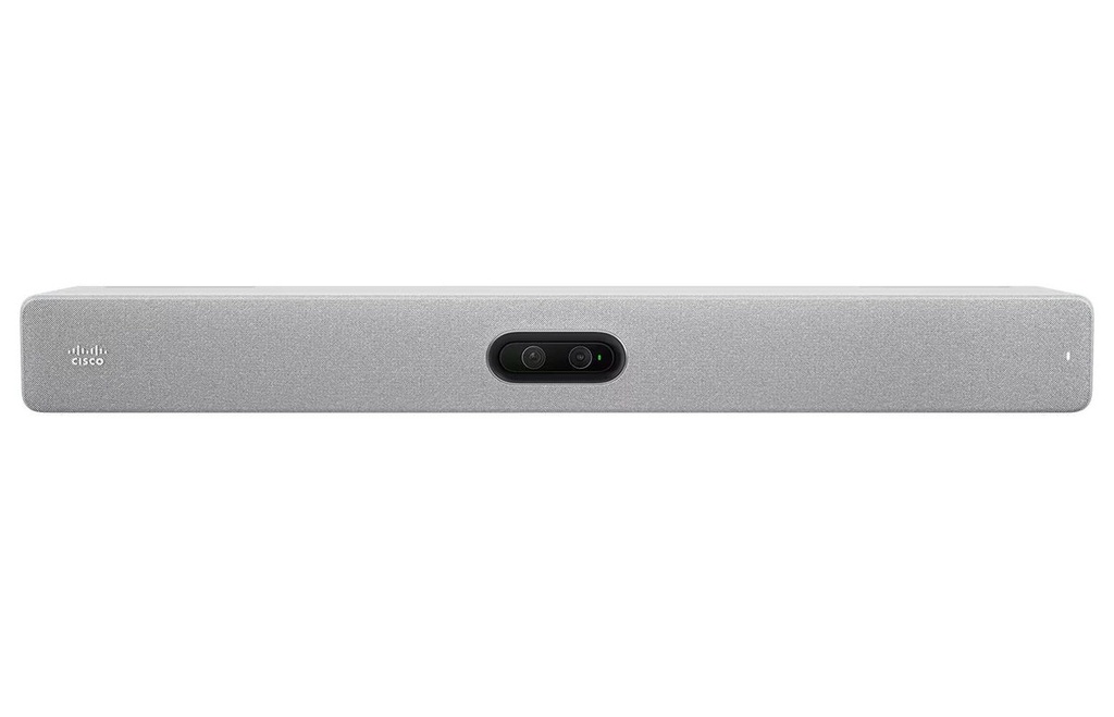 Cisco CS-BARPRO-NR-K9 Room Bar Pro Video Bar, No-Radio, First Light, Dual 48MP Cameras, with Room Navigator