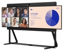 Cisco CS-KIT-EQX-C-K9 Room Kit EQX Integrated Video System, Carbon Black, Wall Mount, Quad Camera