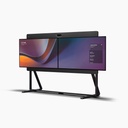 Cisco CS-KIT-EQX-C-NR-K9 Room Kit EQX Integrated Video System, Carbon Black, No Radio, Wall Mount, Quad Camera