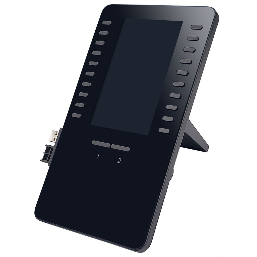 Cisco DP-9800-KEM= Desk Phone 9800 Key Expansion Module, 5" Colour LCD, 20 Line Keys, Carbon Black