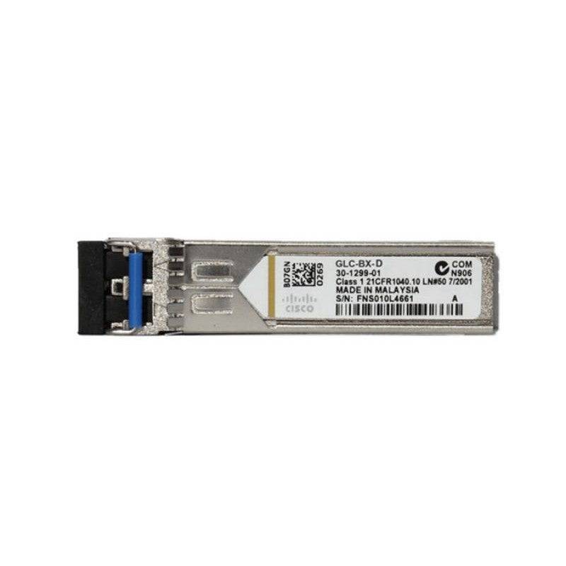 Cisco GLC-BX-D 1000BASE-BX10-D SFP, Single-Fibre Downstream, 1490 nm TX, 10 km SMF, DOM