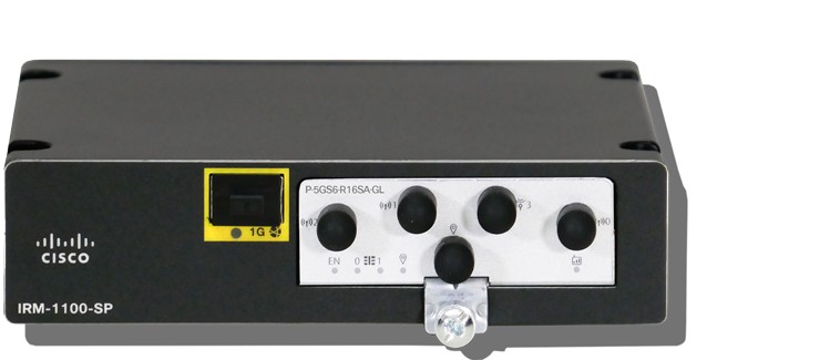 Cisco IRM-1100-SP IR1101 Expansion Module, GE SFP and Pluggable Slot for Dual Active LTE