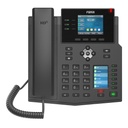Fanvil X4U Enterprise IP Phone, 2.8-inch Colour Screen + 2.4-inch DSS Screen, 12 SIP Lines, Gigabit PoE