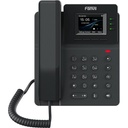 Fanvil V60P Basic IP Phone, 2.4-inch Colour Screen, 4 SIP Lines, HD Voice, PoE