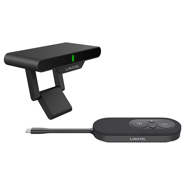 Fanvil CA200 LINKVIL Wireless Conference Kit, 4K Wireless Screen Sharing, CP20 Pod + RC10 Receiver