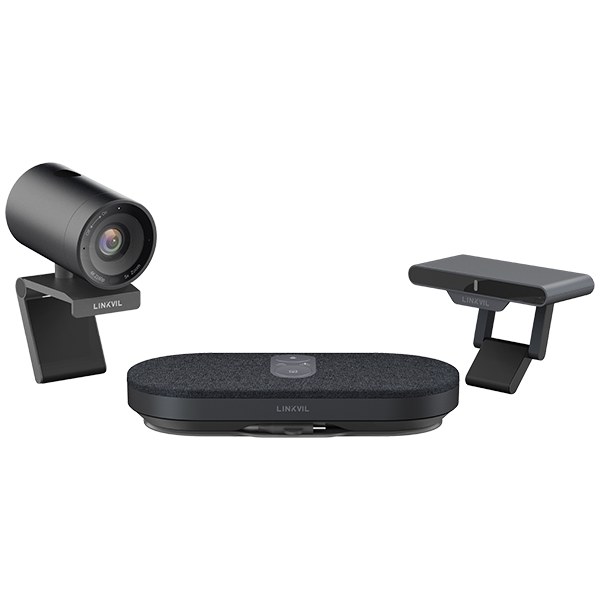 Fanvil CA400 LINKVIL All-in-one Wireless Conference Solution, MS10 Speakerphone, RC10 Receiver, CM70 4K Camera