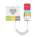 Fanvil Y501-Y SIP Healthcare Intercom, 6 Detachable Nurse Call Buttons, 2 SIP Lines, IP54, PoE