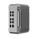 Ruijie RG-NIS3100-8GT2SFP-HP 10-Port Industrial Cloud Managed PoE+ Switch, 8 x PoE+, 2 x SFP, 240W, DIN Rail