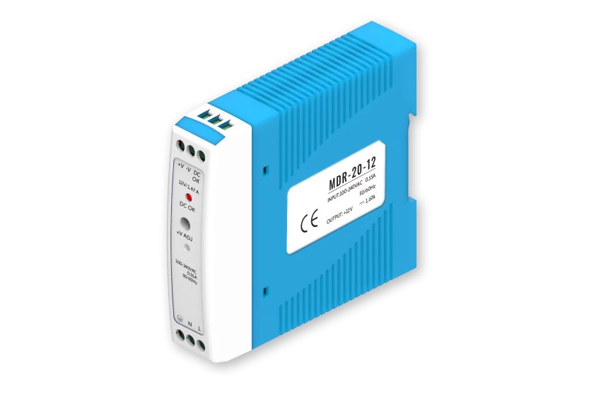 Teltonika PR3PDNP0 DIN Rail Power Supply, 20 W, 12 V