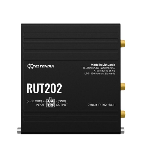 Teltonika RUT202 Compact Industrial Dual SIM Router