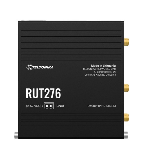 Teltonika RUT276 Compact RedCap 5G Router