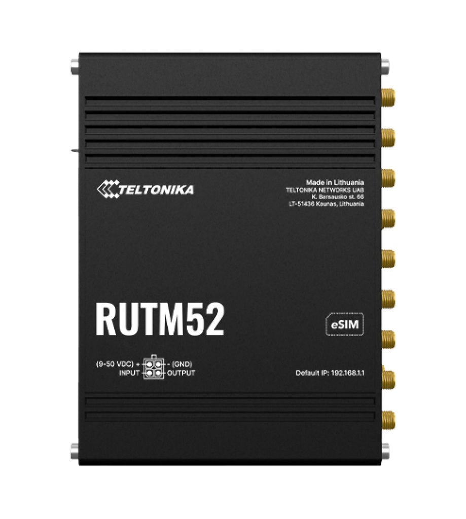 Teltonika RUTM52 Dual 5G Router