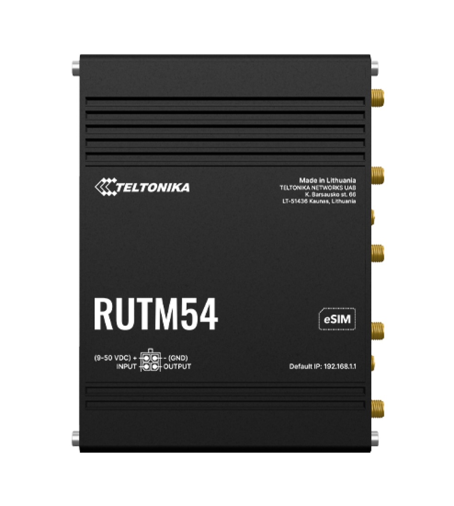 Teltonika RUTM54 5G Router with Telit Modem