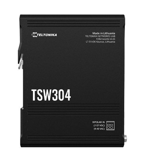 Teltonika TSW304 DIN Rail Ethernet Switch