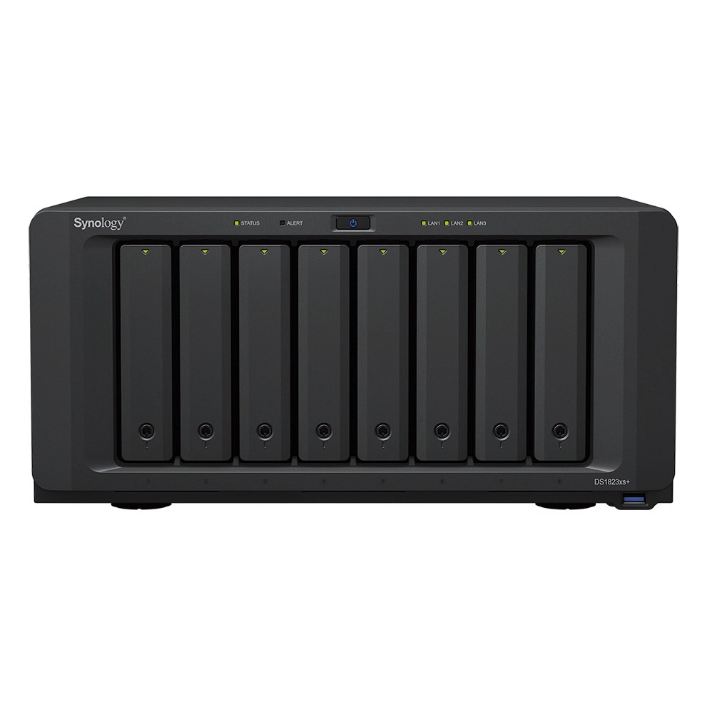Synology DS1823xs+ 8-Bay NAS AMD Ryzen V1780B 8GB DDR4 ECC 10GbE + Dual 1GbE PCIe 2x M.2 NVMe (Diskless)