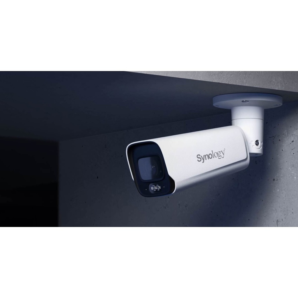 Synology BC800Z 4K 8MP AI Bullet Camera Motorised Varifocal 4.38-9.33mm Hybrid Light PoE IP67 IK10
