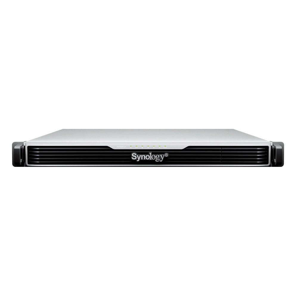 Synology RS1626xs+ 4-Bay 1U Rack NAS Xeon D-1726 16GB DDR4 ECC 2x 10GbE Redundant PSU (Diskless)