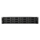 Synology RS3621RPxs 12-Bay 2U Rack NAS Xeon D-1531 8GB DDR4 ECC 4x 1GbE Redundant PSU (Diskless)