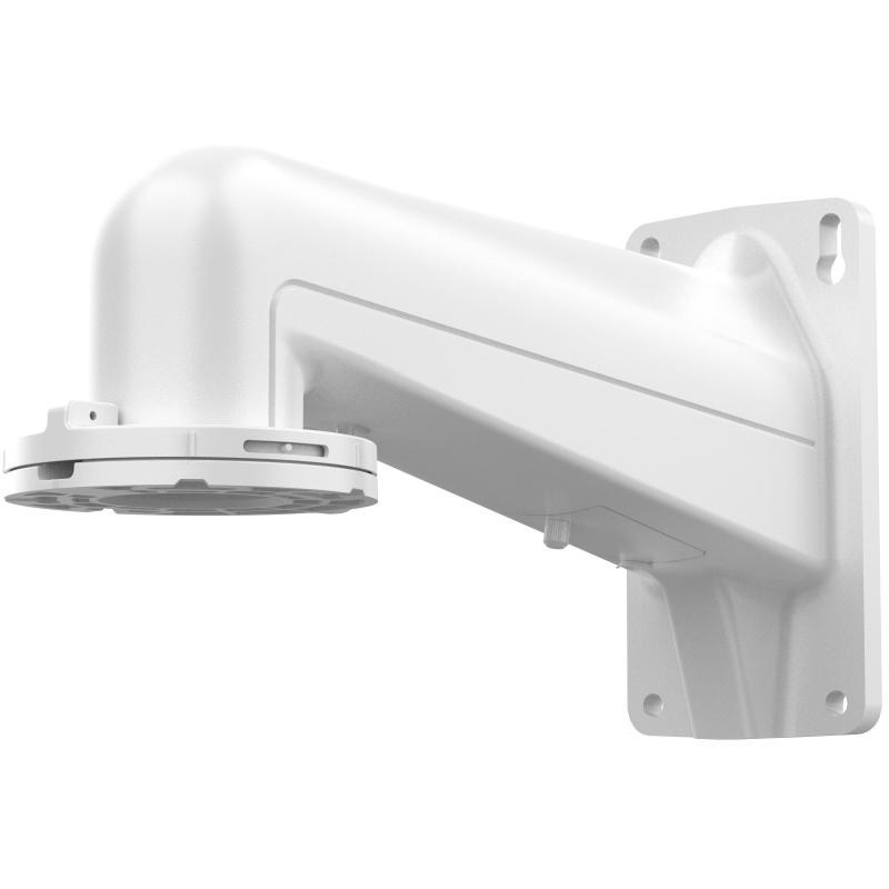 Hikvision DS-4603ZJ-WAAC Indoor/Outdoor Wall Mount Bracket for PTZ Cameras, Aluminium Alloy, Hikvision white