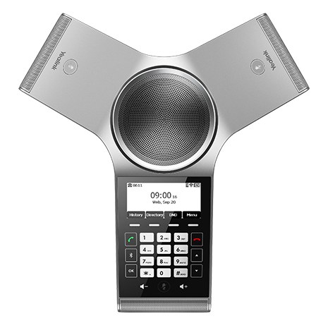 Yealink CP920 Touch-Sensitive HD IP Conference Phone, 3-Mic Array, 6 m Pickup, Wi-Fi, Bluetooth, PoE
