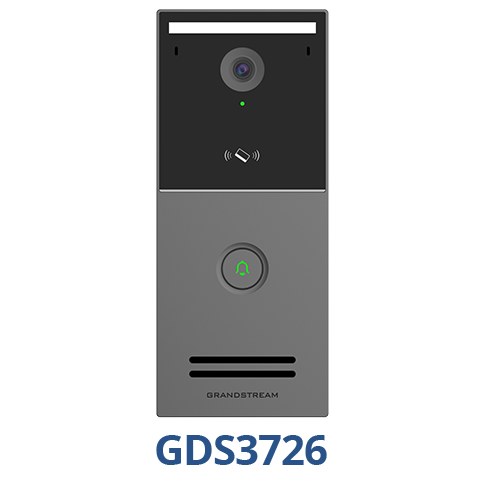 Grandstream GDS3726 Smart IP Video Door Station Single Doorbell Key IP66 IK10 PoE