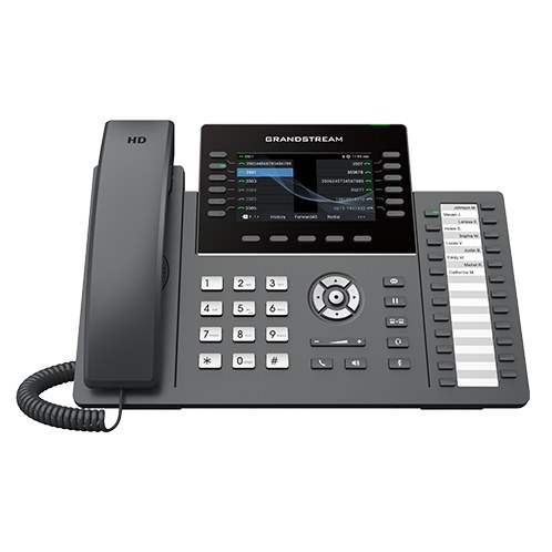 Grandstream GRP2636 12-Line Professional IP Phone 16 SIP 4.3-inch LCD Wi-Fi 6 24 MPK Keys