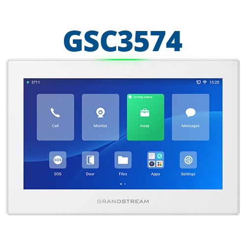 Grandstream GSC3574 HD Intercom and Facility Control Station 7-inch Android 14 Wi-Fi 6 White
