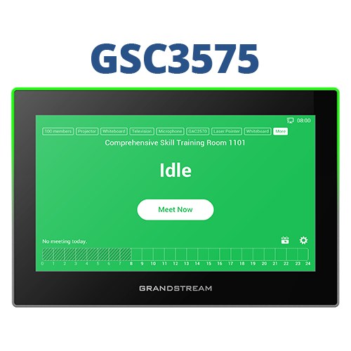 Grandstream GSC3575 HD Intercom and Facility Control Station 7-inch Android 14 Wi-Fi 6 Black