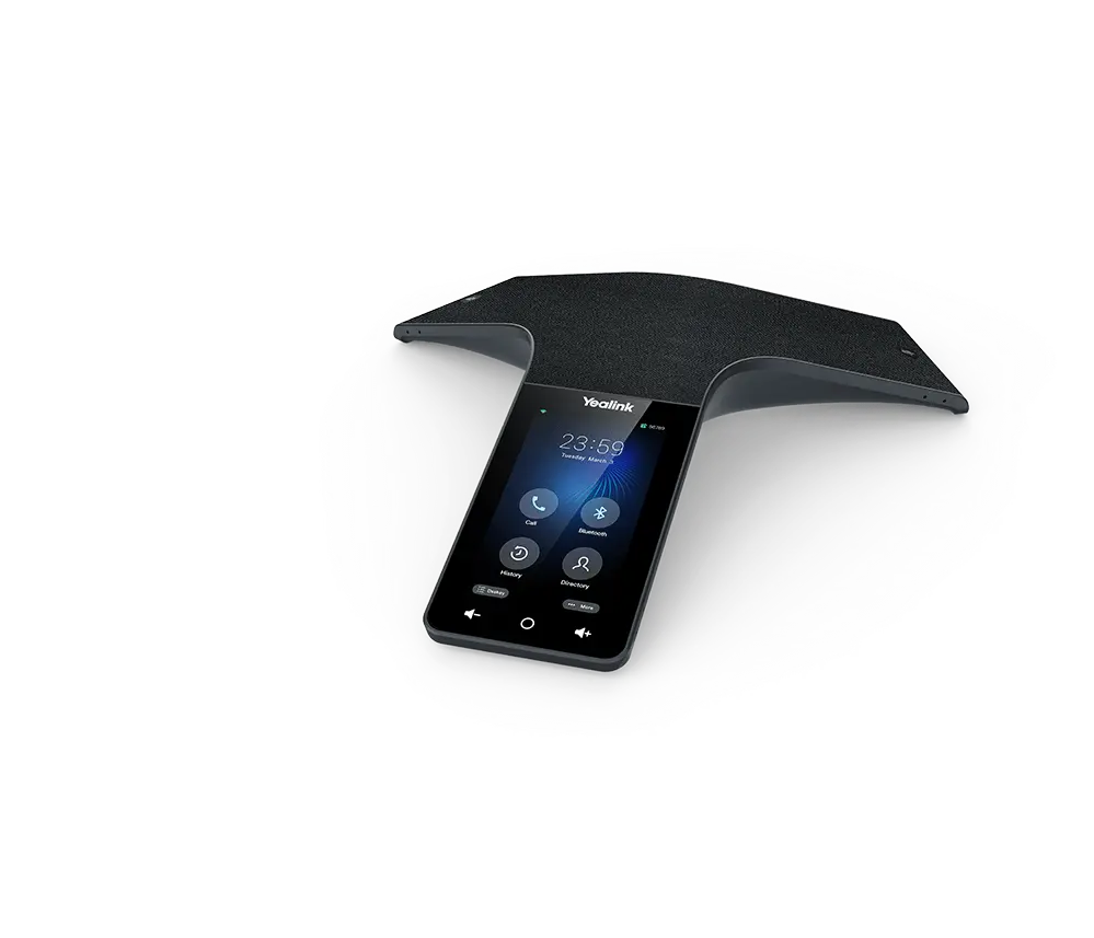 Yealink CP965 - Conference VoIP phone - with Bluetooth interface - IEEE 802.11a/b/g/n (Wi-Fi) / Bluetooth 4.2 - 10-way call capability - SIP, SIP v2, SRTP - black 