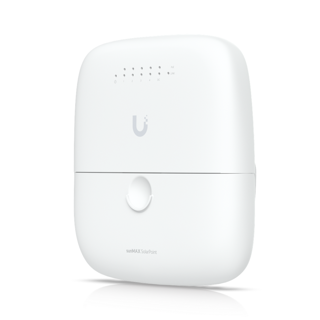 Ubiquiti SM-SP-40 SunMax SolarPoint 4 Port 24v POE Solar Switch Outdoor