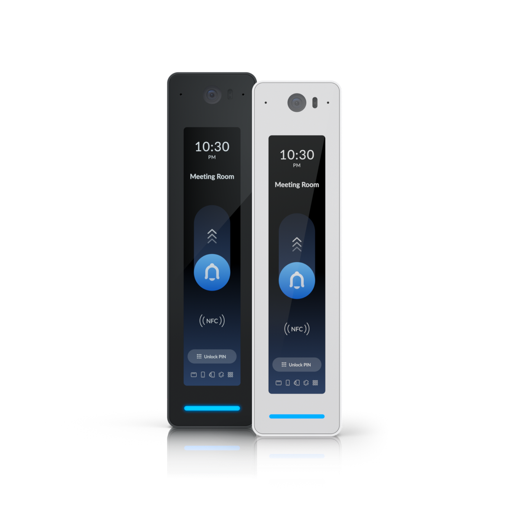 Ubiquiti UA-G3-Pro-B UniFi Access Reader G3 Pro — NFC + Touch Pass, Video Intercom, Touchscreen PIN, IP55 (Black)