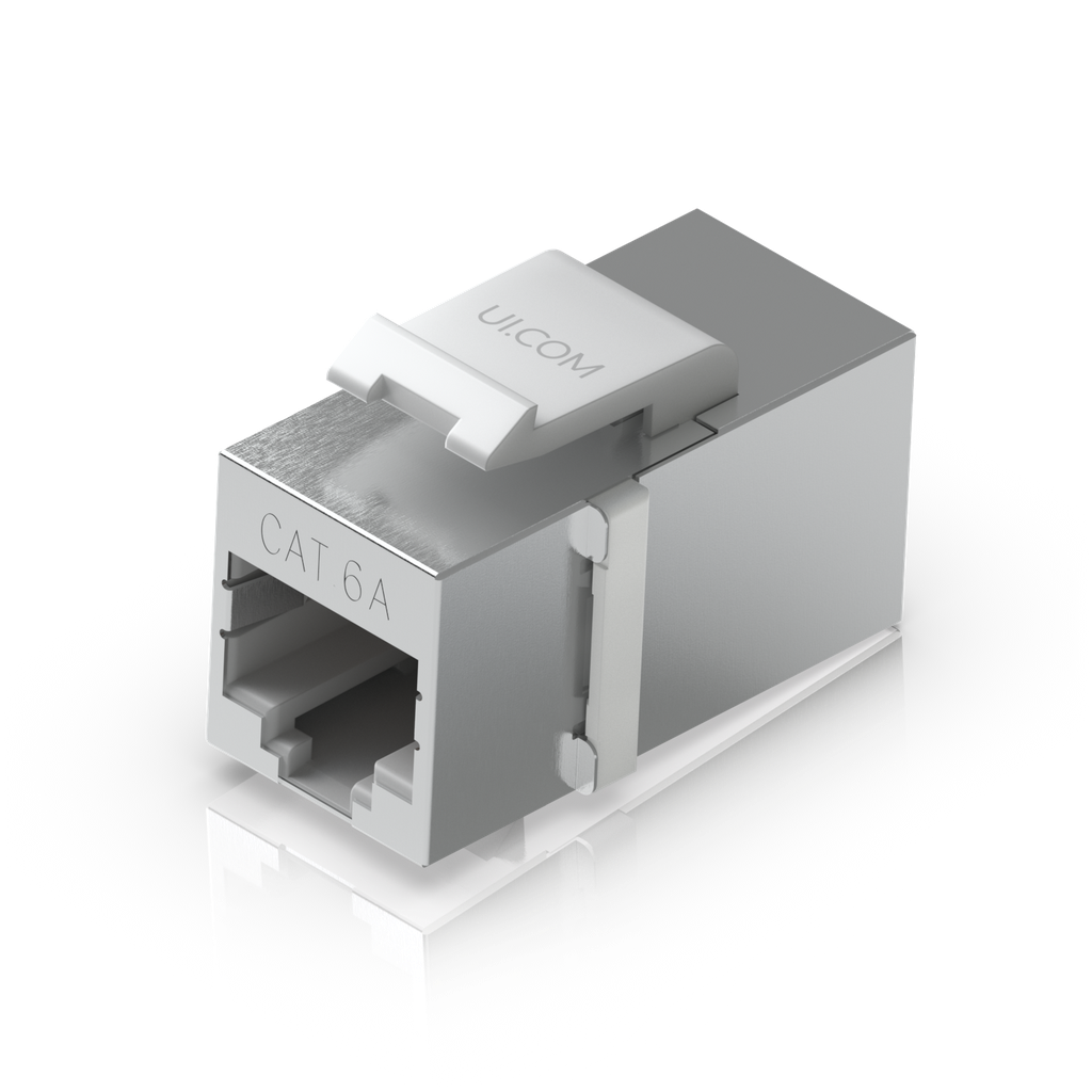 Ubiquiti UACC-Keystone-Coupler-C6A Unifi Cat6A Keystone Coupler, 12-Pack