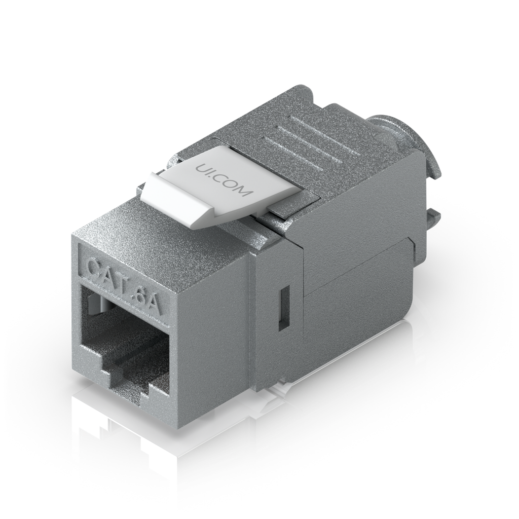 Ubiquiti UACC-Keystone-Jack-C6A Unifi Cat6A Keystone Jack, 12-Pack