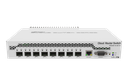 MikroTik CRS309-1G-8S+IN 8 SFP+ and 1Gigabit Ethernet Ports POE and DC Input Rack Kit Included