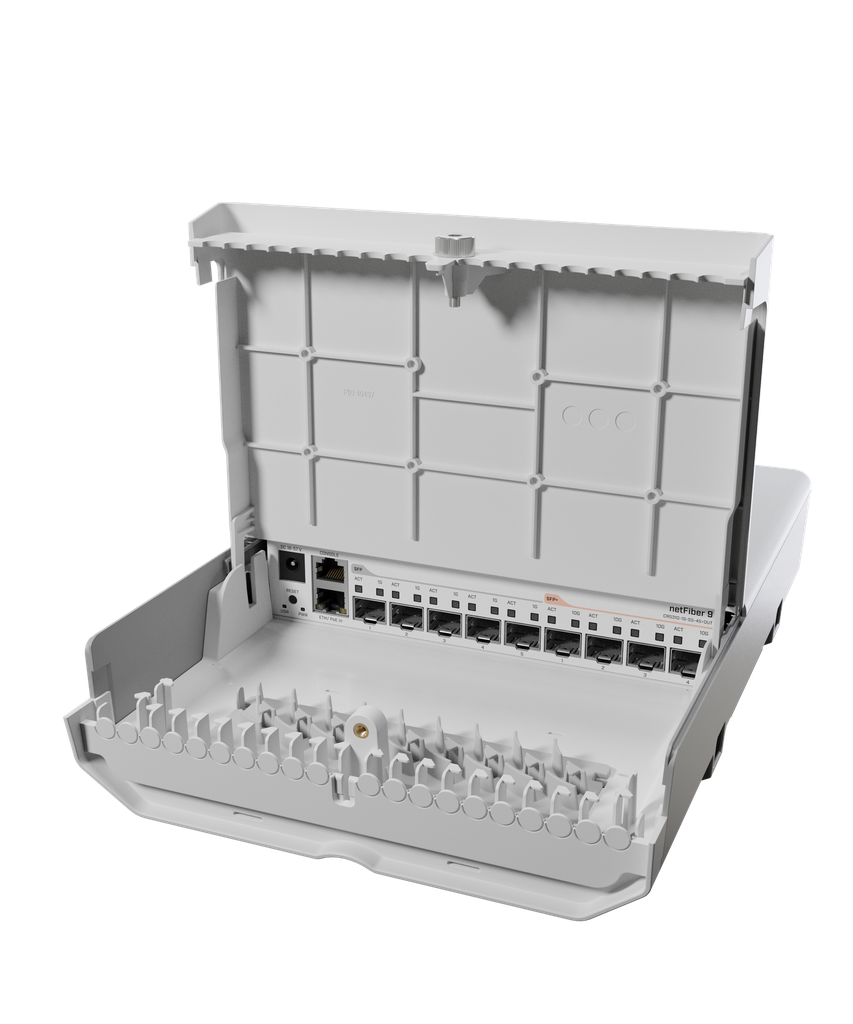 Mikrotik CRS310-1G-5S-4S+OUT FiberBox. Gigabit Ethernet, SFP/SFP+, PoE