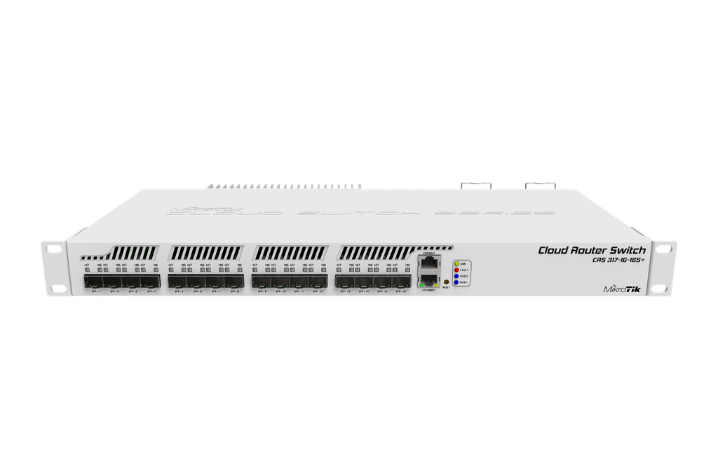 MikroTik CRS317-1G-16S+RM Cloud Router Switch OS L6 Rack Mount