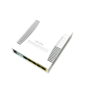 MikroTik CSS106-1G-4P-1S RB260GSP 5-port Gigabit smart switch with SFP cage, SwOS, plastic case, PSU, POE-OUT