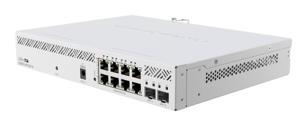 Mikrotik CSS610-8P-2S+IN POE Cloud Smart Switch 2 SFP+ and SwitchOS
