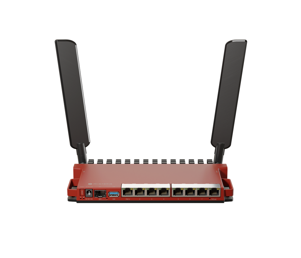 Mikrotik L009UiGS-2HaxD-IN  PoE in out, 8xGBe, 1x2.5G SFP, Wifi6 2.4GHz