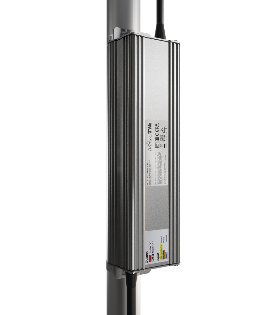 Mikrotik MTP250-26V94-OD Outdoor AC/DC Power Supply with 26V 250W Output IP67