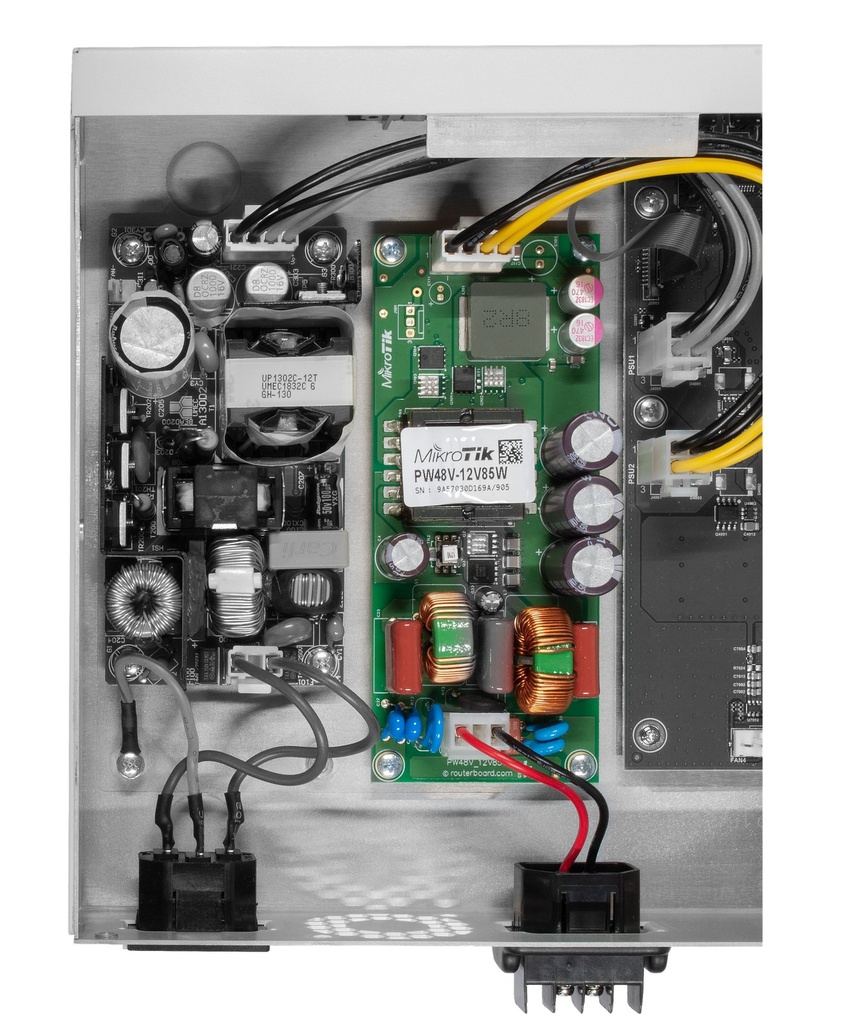 MikroTik PW48V-12V85W ±48 VDC Telecom Open Frame Power Supply