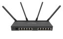 Mikrotik RB4011iGS+5HacQ2HnD-IN 4x 1,4 GHz, 10x Gigabit LAN SFP+ L5 WiFi Desktop Case