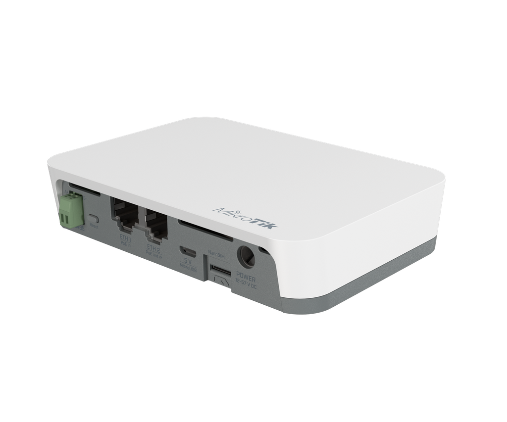 MikroTik RB924i-2nD-BT5&BG77 KNOT IoT Gateway for the most versatile and cost-effective setups