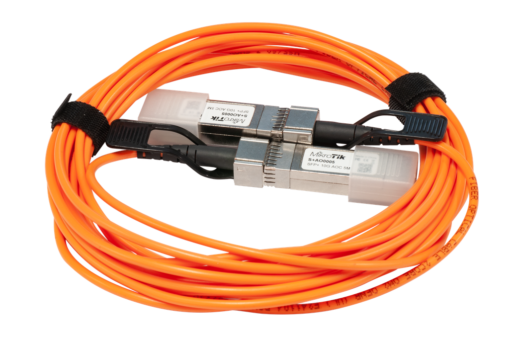 Mikrotik S+AO0005 SFP+ Active Optics direct attach cable, 5m
