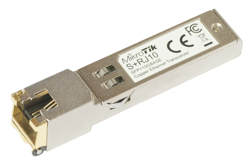 MikroTik S+RJ10 RJ45 SFP+ 10/100/1000M/2.5G/5G/10G Copper Module