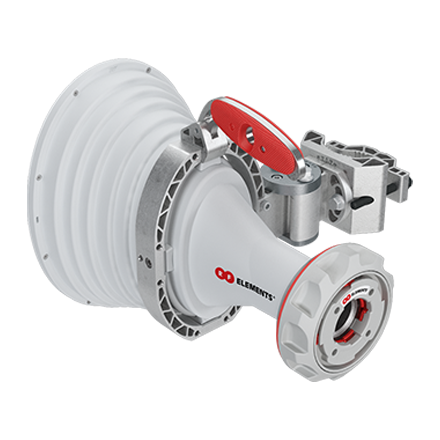 RF Elements AH2030-TP 5GHz Asymmetrical Horn TwistPort 20-30°